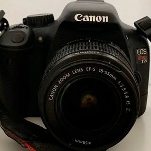 CANON EOS REBEL T2i Camera.